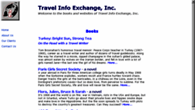What Travelinfoexchange.com website looked like in 2018 (5 years ago)