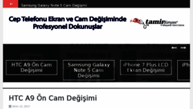 What Telefoncamdegisimi.com website looked like in 2018 (5 years ago)