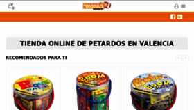 What Tododulcepetardos.com website looked like in 2018 (6 years ago)