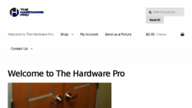 What Thehardwarepro.com website looked like in 2018 (5 years ago)