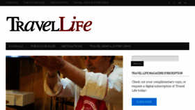 What Travellife.ca website looked like in 2018 (5 years ago)