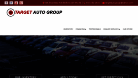 What Targetautogroup.com website looked like in 2018 (5 years ago)