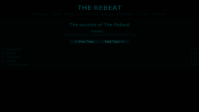What Therebeat.com website looked like in 2018 (5 years ago)