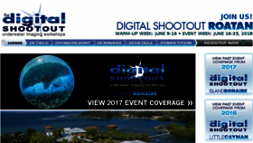 What Thedigitalshootout.com website looked like in 2018 (5 years ago)