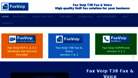 What T38faxvoip.com website looked like in 2018 (5 years ago)