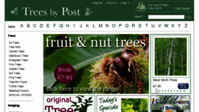 What Treesbypost.com website looked like in 2018 (5 years ago)
