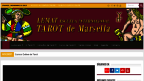 What Tarotmarsella.com website looked like in 2018 (5 years ago)
