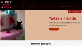 What Tienda.cupcakesytartas.com website looked like in 2018 (5 years ago)