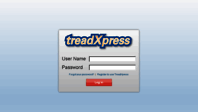 What Treadxpress.com website looked like in 2018 (7 years ago)