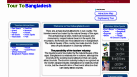 What Tourtobangladesh.com website looked like in 2018 (5 years ago)