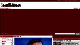 What Tuttosalernitana.com website looked like in 2018 (5 years ago)