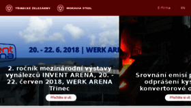 What Trz.cz website looked like in 2018 (5 years ago)
