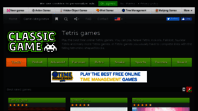 What Tetrisgames4all.com website looked like in 2018 (5 years ago)