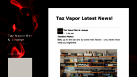 What Tazvapor.com website looked like in 2018 (5 years ago)