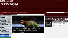 What Torinogranata.it website looked like in 2018 (7 years ago)