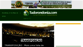 What Tudorondonia.com.br website looked like in 2018 (5 years ago)