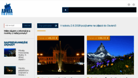 What Traveladria.eu website looked like in 2018 (6 years ago)