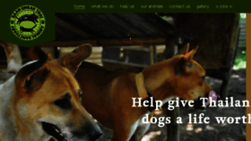 What Thaianimalsanctuary.com website looked like in 2018 (5 years ago)
