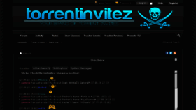 What Torrentinvitez.com website looked like in 2018 (5 years ago)