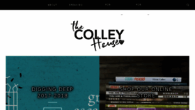 What Thecolleyhouse.org website looked like in 2018 (5 years ago)