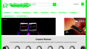 What Tischtennis-billiger.de website looked like in 2018 (5 years ago)