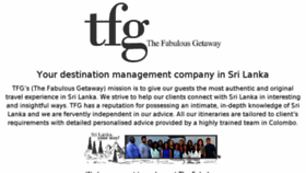 What Thefabulousgetaway.com website looked like in 2018 (5 years ago)
