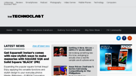 What Thetechnoclast.com website looked like in 2018 (5 years ago)