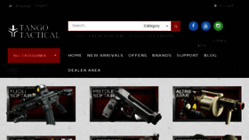 What Tangotactical.it website looked like in 2018 (5 years ago)