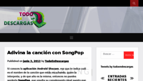 What Todoendescargas.com.ar website looked like in 2018 (5 years ago)
