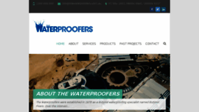 What Thewaterproofers.com.au website looked like in 2018 (5 years ago)