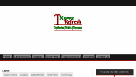 What Tnewsrefresh.com website looked like in 2018 (5 years ago)
