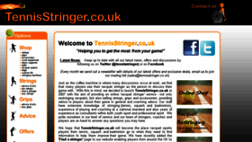 What Tennisstringer.co.uk website looked like in 2018 (5 years ago)
