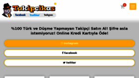 What Takipcikas.org website looked like in 2018 (5 years ago)