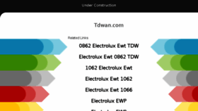 What Tdwan.com website looked like in 2018 (5 years ago)