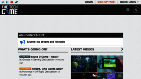 What Thetechgame.org website looked like in 2018 (5 years ago)