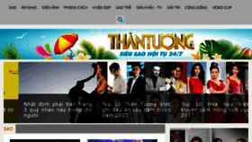 What Thantuong.tv website looked like in 2018 (5 years ago)