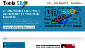 What Toolsseo.net website looked like in 2018 (5 years ago)