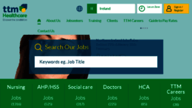 What Ttmhealthcare.ie website looked like in 2018 (5 years ago)