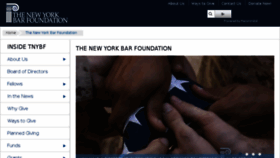 What Tnybf.org website looked like in 2018 (5 years ago)