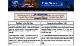 What Truenews.org website looked like in 2018 (5 years ago)