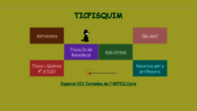 What Ticfisquim.org website looked like in 2018 (5 years ago)