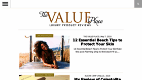 What Thevalueplace.com website looked like in 2018 (5 years ago)