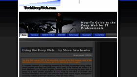 What Techdeepweb.com website looked like in 2018 (5 years ago)