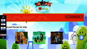 What Thekidsmovies.com website looked like in 2018 (5 years ago)
