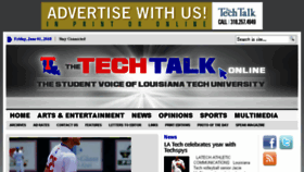 What Thetechtalk.org website looked like in 2018 (5 years ago)