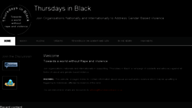 What Thursdaysinblack.co.za website looked like in 2018 (5 years ago)