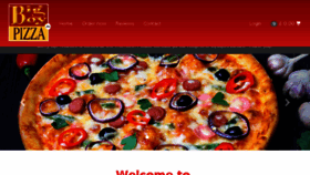 What Thebigboypizza.com website looked like in 2018 (5 years ago)