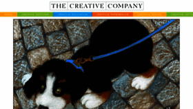 What Thecreativecompany.us website looked like in 2018 (5 years ago)