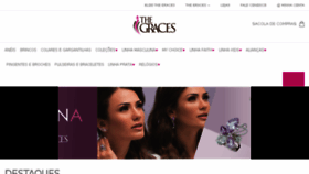 What Thegraces.com.br website looked like in 2018 (5 years ago)