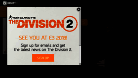 What Thedivisiongame.com website looked like in 2018 (5 years ago)